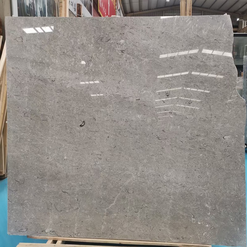 Lastre di marmo grigio palo