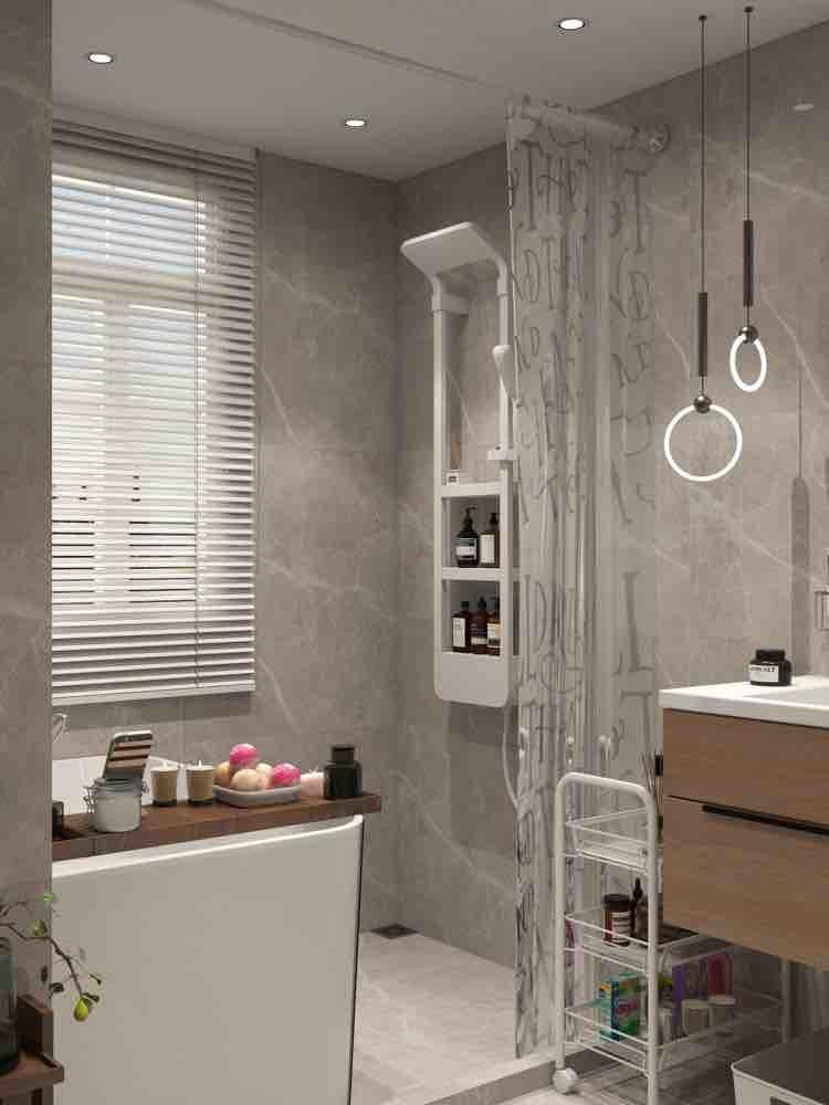 5 Idee per il bagno in marmo grigio Storie dei clienti