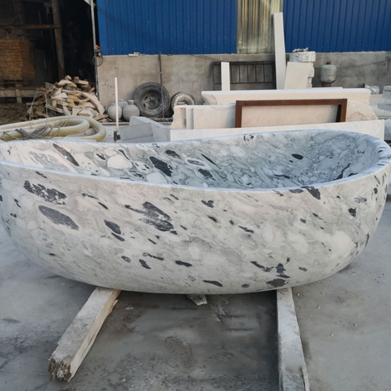 Vendita all'ingrosso e personalizzazione della vasca da bagno in marmo dell'hotel Homestay