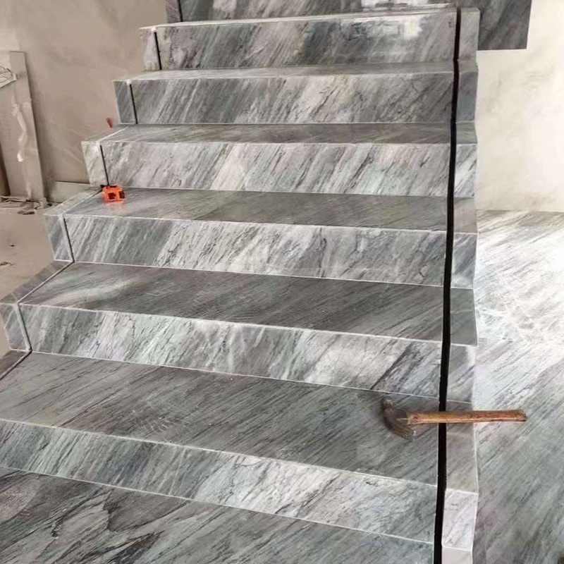 Sfondo di piastrelle per pavimenti in marmo grigio Firenze