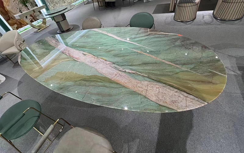 Emerald Crystal Quartzite countertops