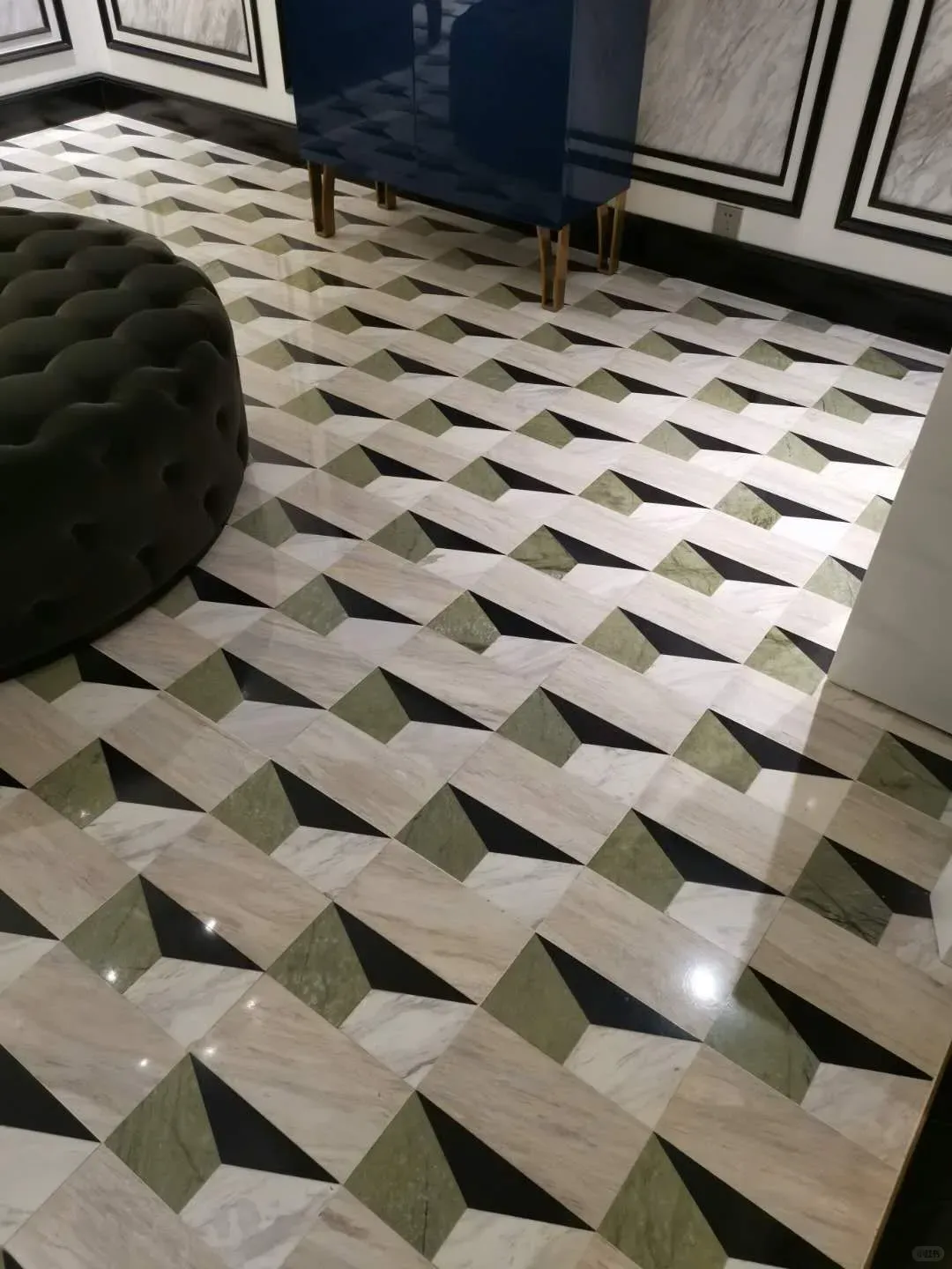 Waterjet Marble Pattern