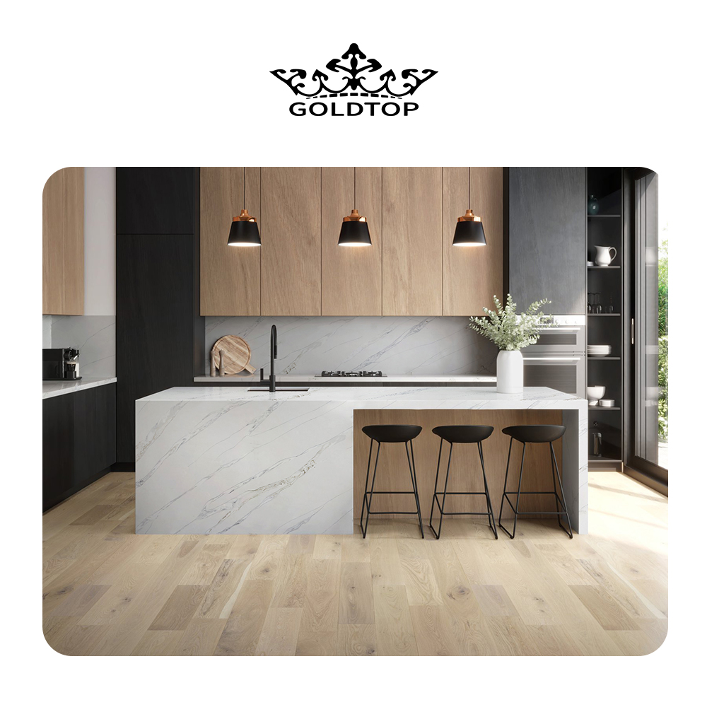 5107 Calacatta Earl White Quartz