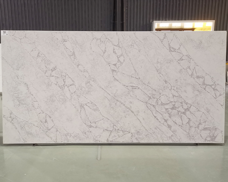6088 Hermes Concrete Quartz Slabs