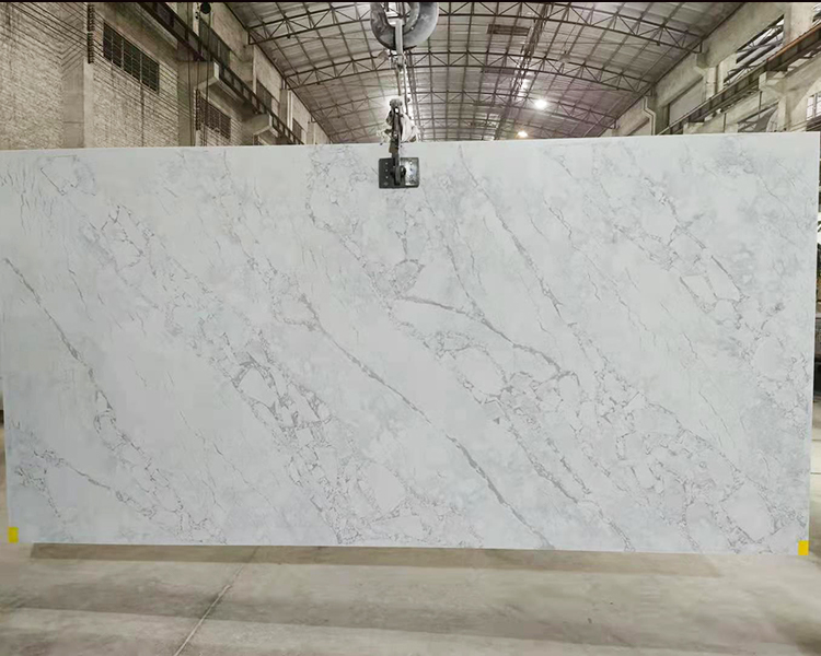 6088 Hermes Concrete Quartz Slabs