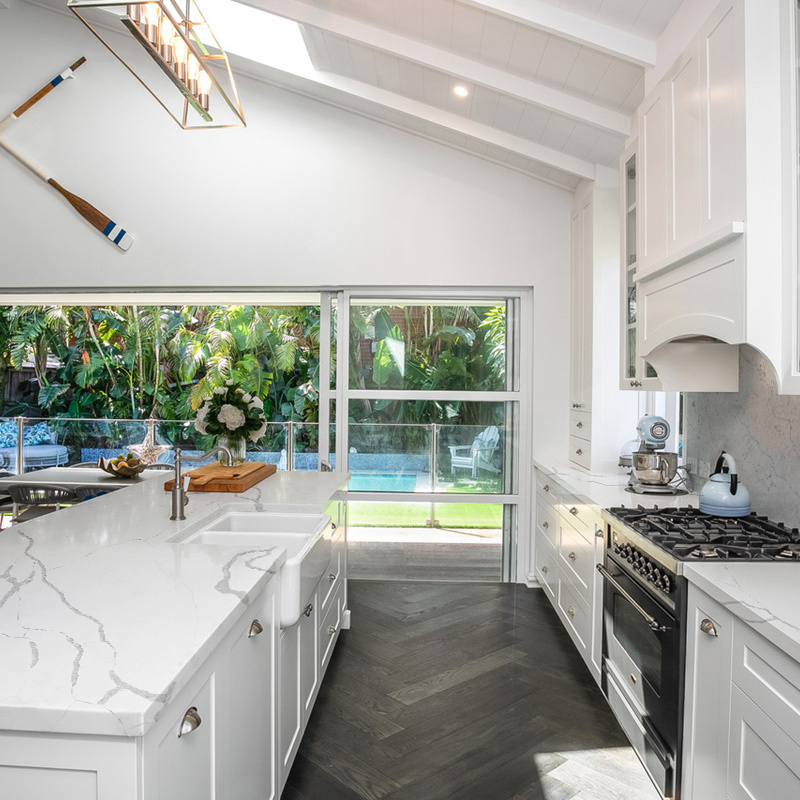 5030 Calacatta London White Calacatta Quartz Slabs Factory