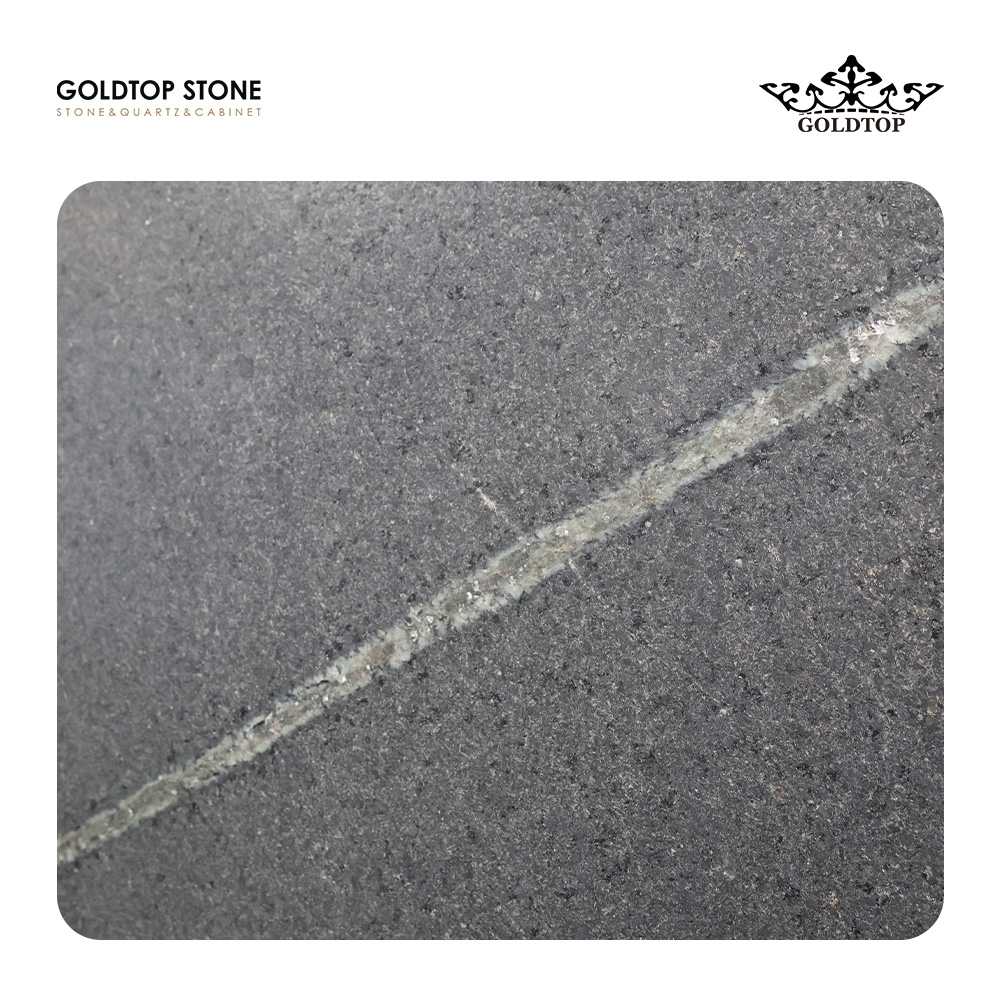 Brazil Thunder Bolt Black Granite Slab & Tiles for Countertops