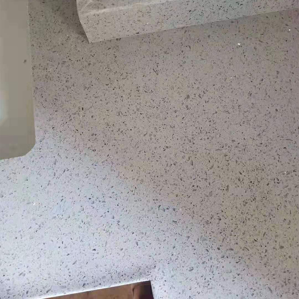 1013 Grey Galaxy Light Sparkle Quartz Wholesale New Style