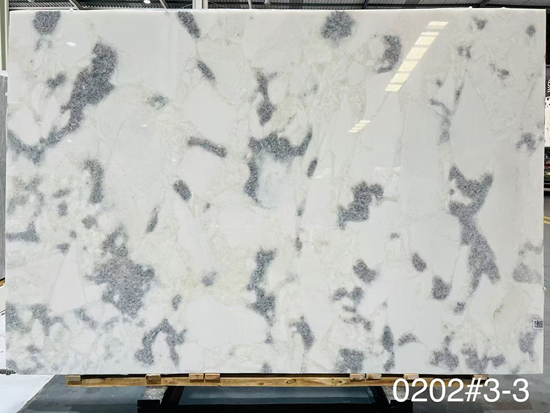 Premium Namibia Grand White Marble Slab & Tlies for Wall/ Flooring