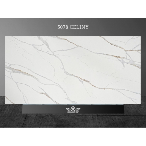 5078 Celiny Quartz Countertops Slab