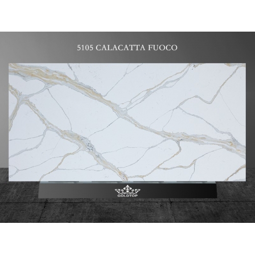 5105 Calacatta Fuoco Quartz