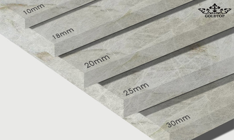 Come scegliere lo spessore migliore della pietra e perché è importante