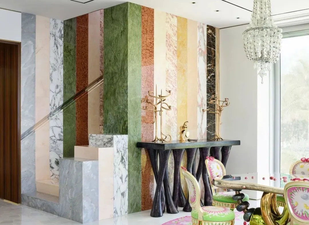 Quando il colore incontra l'eternità: l'ascesa del marmo colorato sta sconvolgendo l'estetica tradizionale del colore?