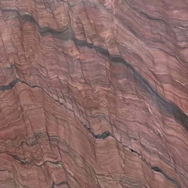 Quarzite di seta rossa