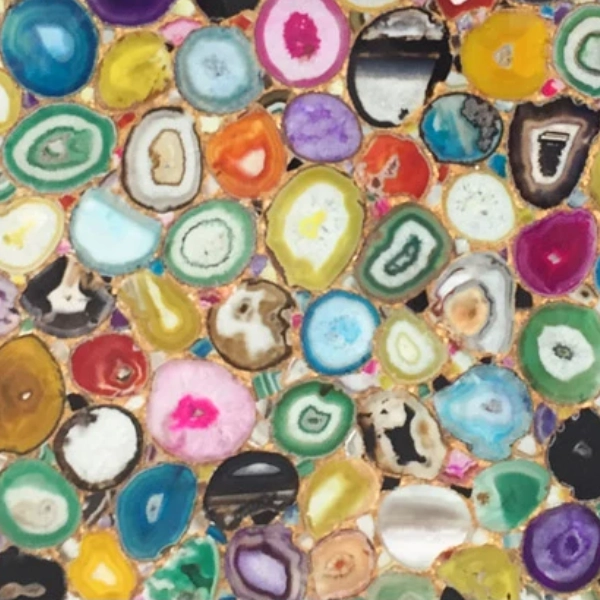 Agata di colori misti