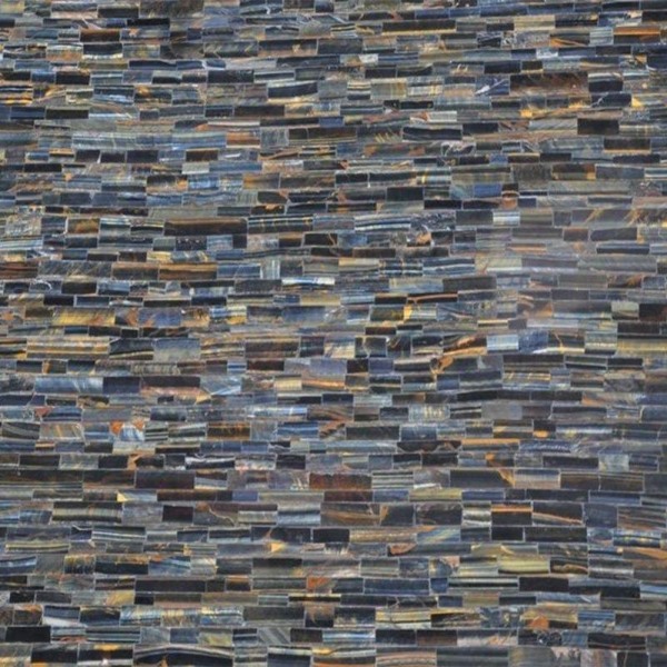 Pietra occhio di tigre blu
