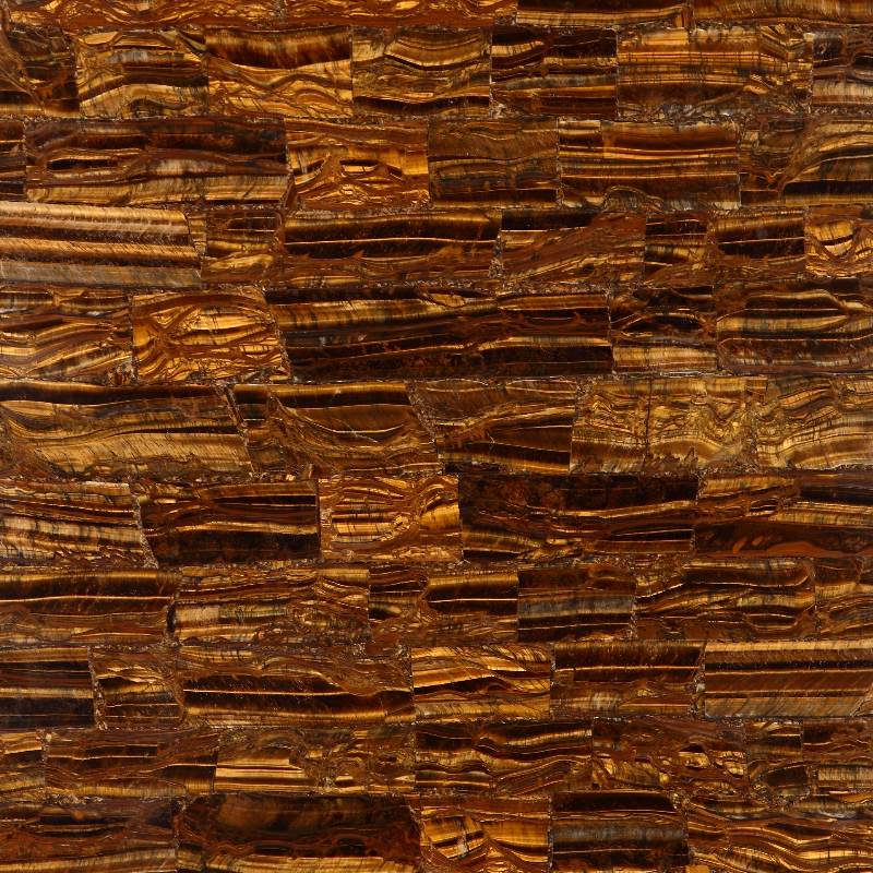 Pietra occhio di tigre gialla